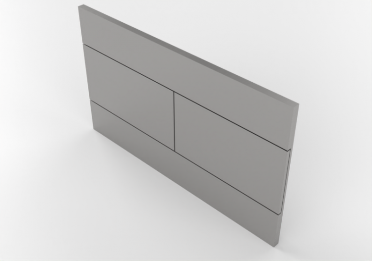 Accesorios 3D - Botón de descarga wc. - ACCA software
