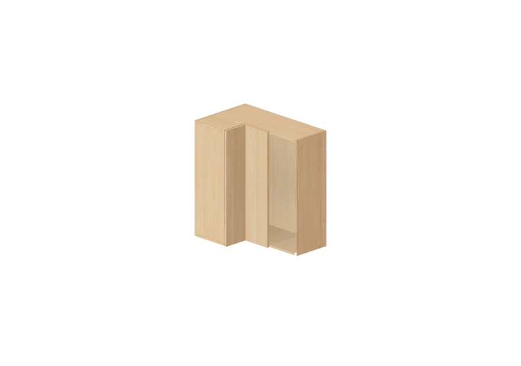 Armoires supérieures 3D - Meuble haut droite pour cuisine... Armoires supérieures 3D - Meuble haut droite pour cuisine...