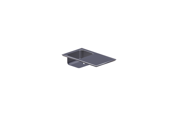 Lavatórios 3D - Pia de embutir com uma cuba 86x50cm - ACCA... Lavatórios 3D - Pia de embutir com uma cuba 86x50cm - ACCA...