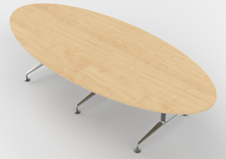 桌子 - Oval Table - Orangebox - MO-06 Ski - ACCA software