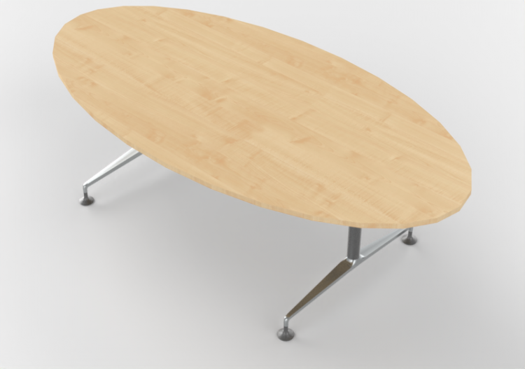 Tables 3D - Table ovale - Orangebox - MO-04 Ski - ACCA...