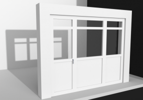 3D Fixtures - porta garage