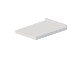 Planos 3D - Encimera cocina 40x60cm