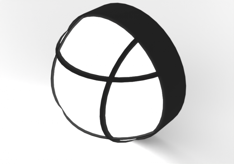 3D Wandlampe - Wandleuchte - Round - Simes - ACCA software