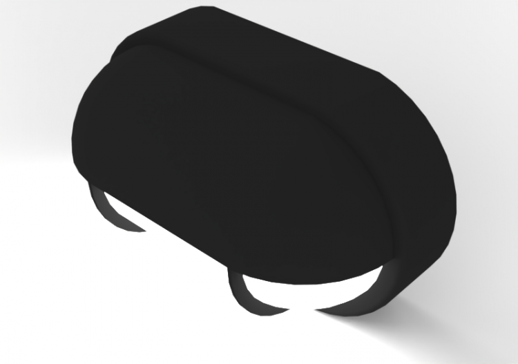 Lampada da parete 3D - Lampada da parete - Oval - Simes -...
