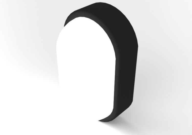 Lampada da parete 3D - Lampada da parete - Oval - Simes -...
