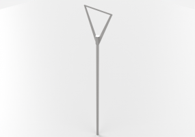 3D Street Lights - Street Lamp - Poster - Simes