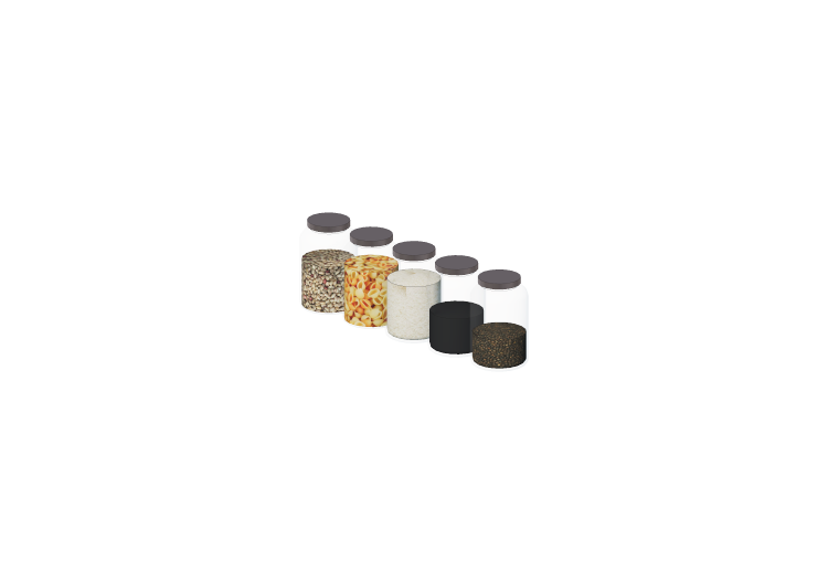 3D Zubehör - Lebensmittelbehälter - ACCA software 3D Zubehör - Lebensmittelbehälter - ACCA software