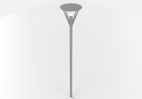 3D Street Lights - Street Lamp - Mini Slot Disk - Simes