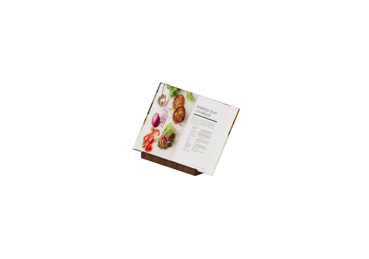 Acessórios 3D - Porta livro de receitas - ACCA software Acessórios 3D - Porta livro de receitas - ACCA software