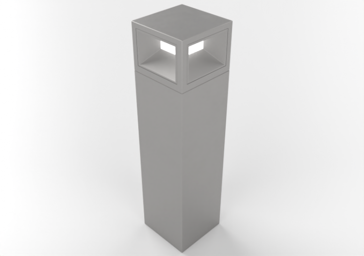 Bolardos 3D - Bollard - Cubik - Simes - ACCA software