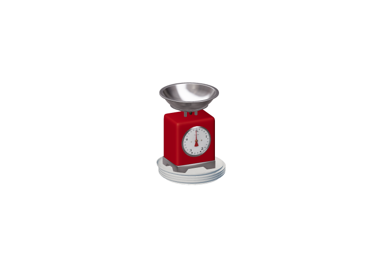 Accessori 3D - Bilancia da cucina - ACCA software Accessori 3D - Bilancia da cucina - ACCA software