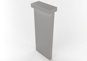 3D Post - Bollard - Mini Look - Simes