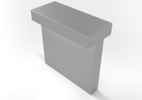 3D Post - Bollard - Mini Look - Simes