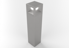 3D Post - Bollard - Cubik - Simes