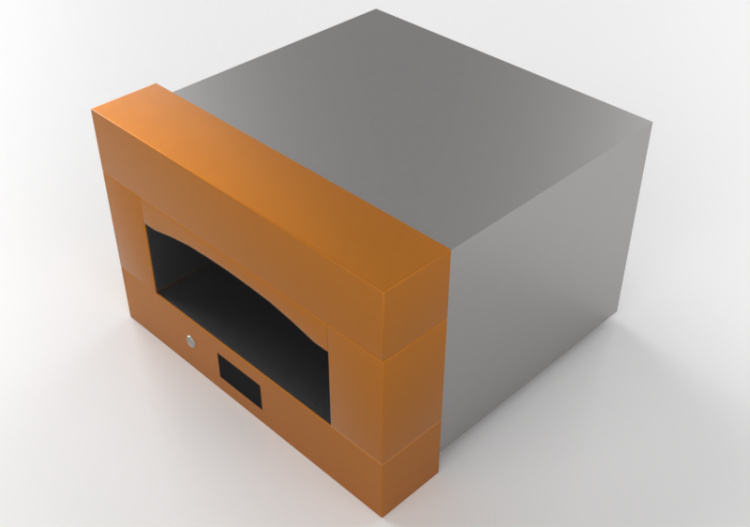 3D Electrical Appliances - Forno a legna – Monogram -...