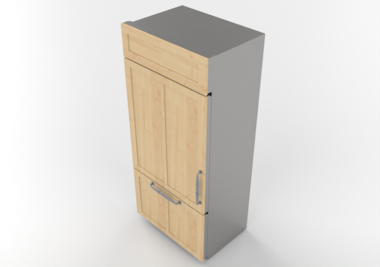 3D Electrical Appliances - Frigorifero combinato – Monogram...