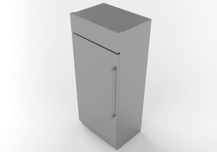 3D Electrical Appliances - Frigorifero combinato – Monogram...