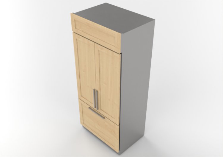 3D Electrical Appliances - Frigorifero combinato – Monogram...