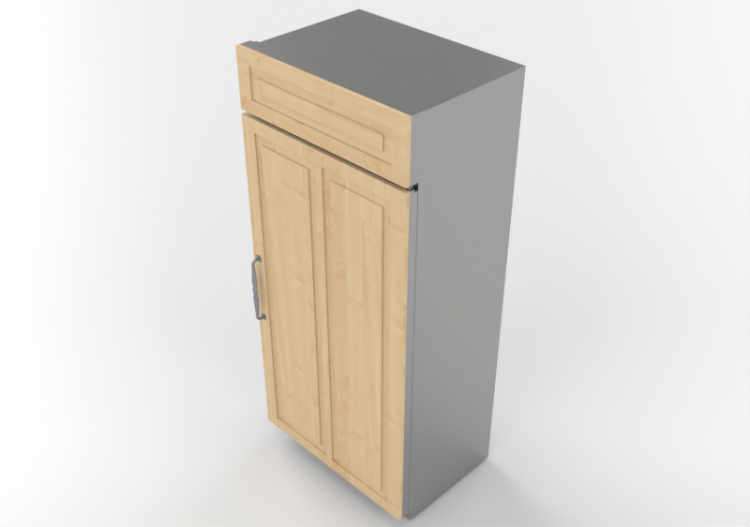 Eletrodomésticos 3D - Frigorífico combinado – Monogram -...