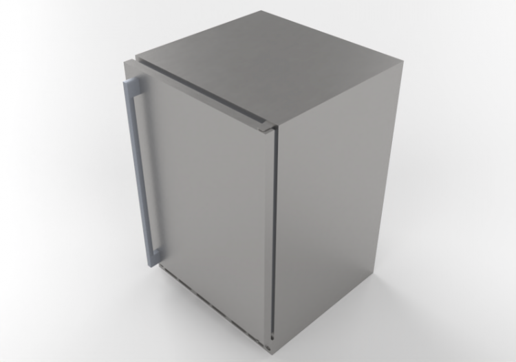 Electrodomésticos 3D - Mesón refrigerador – Monogram -...