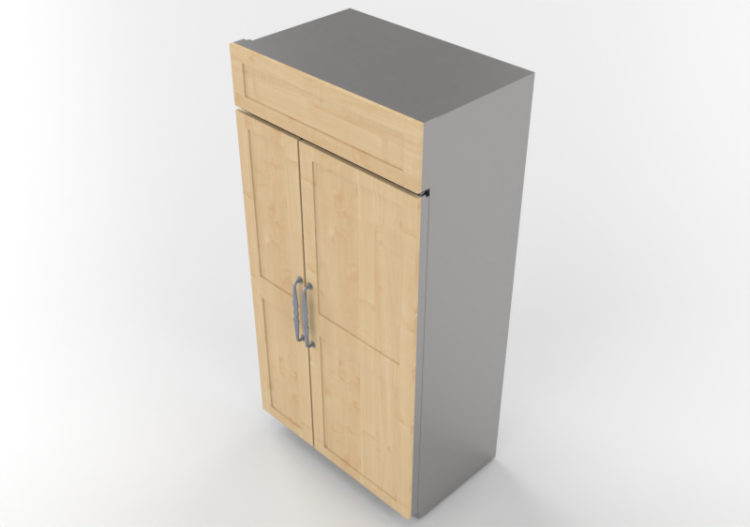Electrodomésticos 3D - Refrigerador combinado – Monogram -...