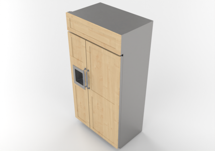 Electrodomésticos 3D - Refrigerador combinado – Monogram -...