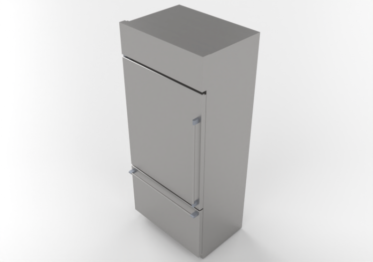 Electrodomésticos 3D - Refrigerador combinado – Monogram -...