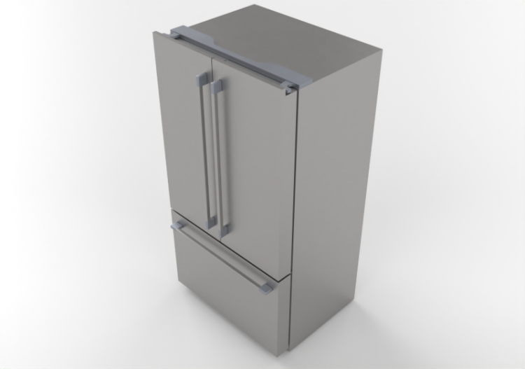 Eletrodomésticos 3D - Frigorífico combinado – Monogram -...