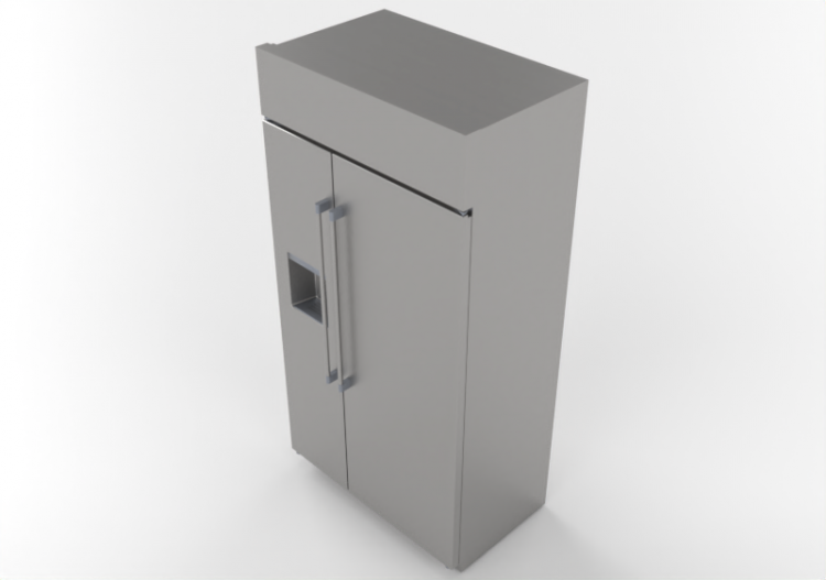 3D Electrical Appliances - Frigorifero combinato – Monogram...