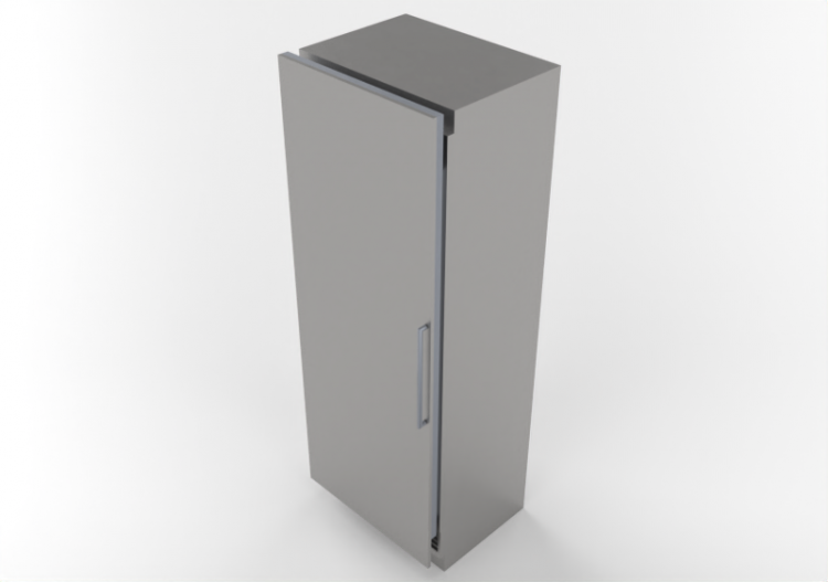 3D Haushaltgeräte - Kombinierter Kühlschrank – Monogram -...
