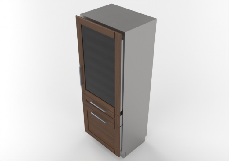 Eletrodomésticos 3D - Frigorífico combinado – Monogram -...