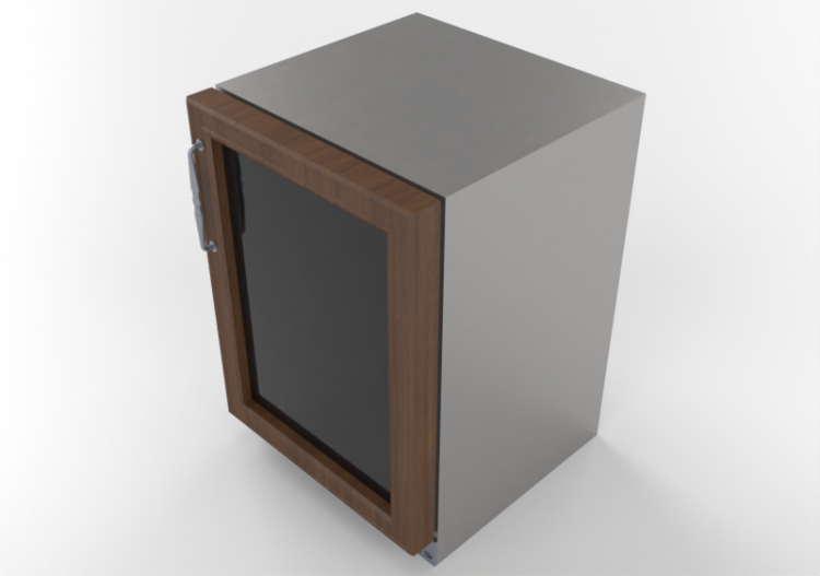 Electrodomésticos 3D - Mesón refrigerador – Monogram -...