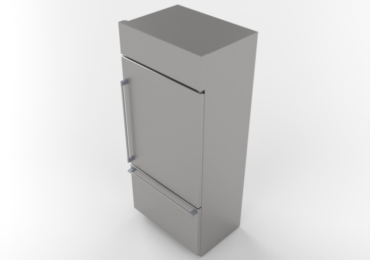 3D Electrical Appliances - Frigorifero combinato – Monogram...