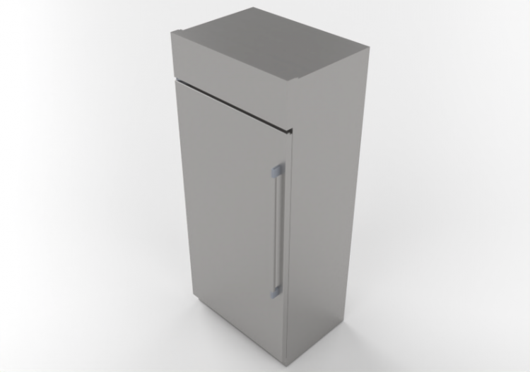 3D Electrical Appliances - Frigorifero combinato – Monogram...