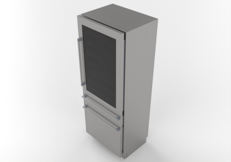 3D Electrical Appliances - Cantina frigo – Monogram -...