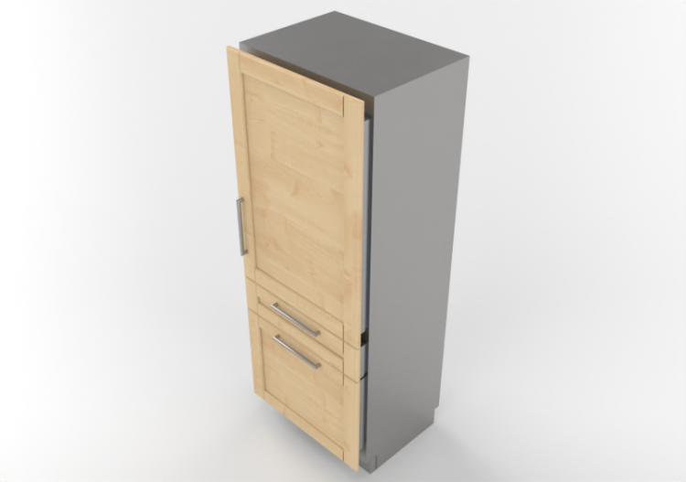 3D Electrical Appliances - Frigorifero combinato – Monogram...
