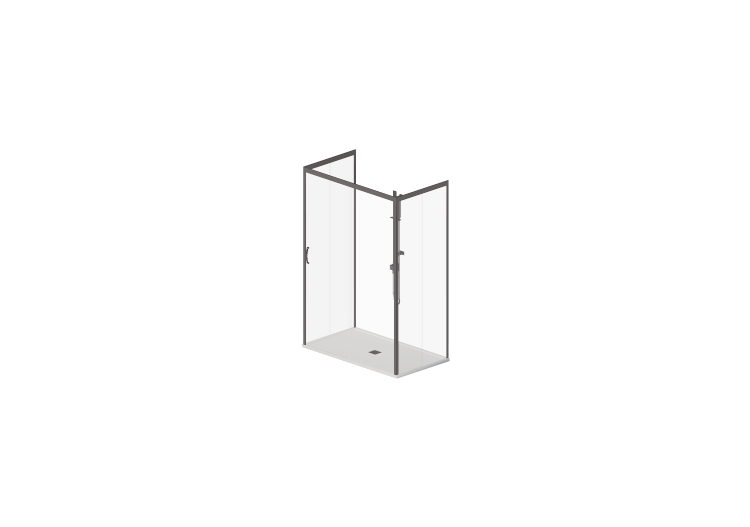 3D Duschen - Duschwanne mit Duschkabine 80x140cm - ACCA... 3D Duschen - Duschwanne mit Duschkabine 80x140cm - ACCA...