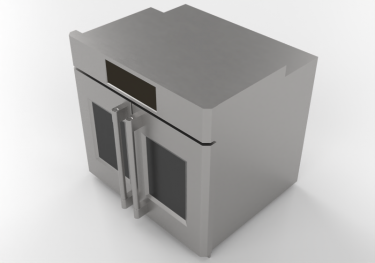 Electroménagers 3D - Four combiné – Monogram - ZTSX1FPSNSS...
