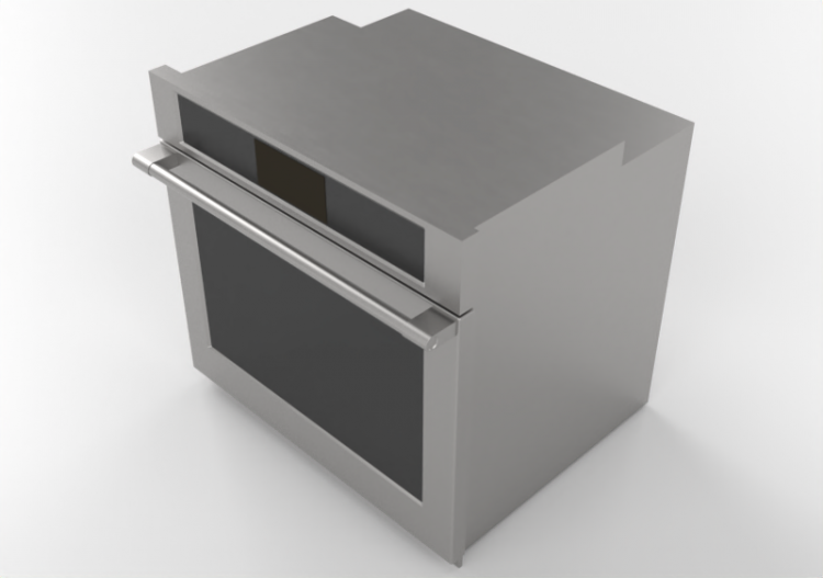 Electroménagers 3D - Four combiné – Monogram - ZTSX1DPSNSS...