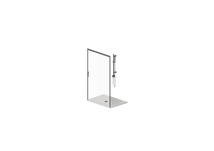 Duchas 3D - Plato ducha con mampara 90x120cm - ACCA... Duchas 3D - Plato ducha con mampara 90x120cm - ACCA...
