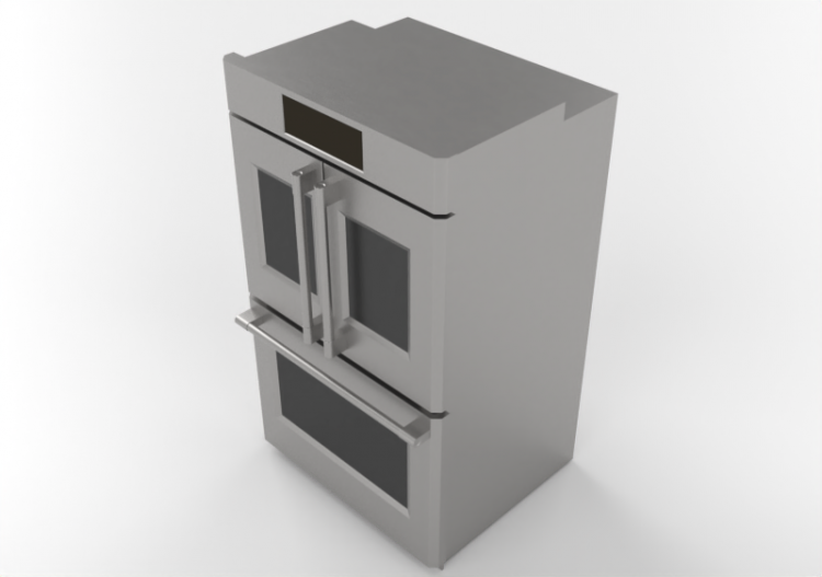 Electroménagers 3D - Four combiné – Monogram - ZTDX1FPSNSS...