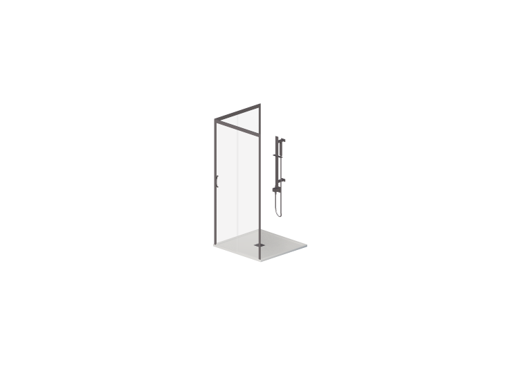 3D Shower - Shower tray with cabin 100x100cm - ACCA... 3D Shower - Shower tray with cabin 100x100cm - ACCA...