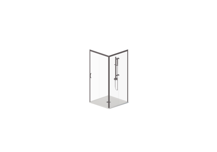 Douche 3D - Receveur douche avec cabine 100x100cm - ACCA... Douche 3D - Receveur douche avec cabine 100x100cm - ACCA...