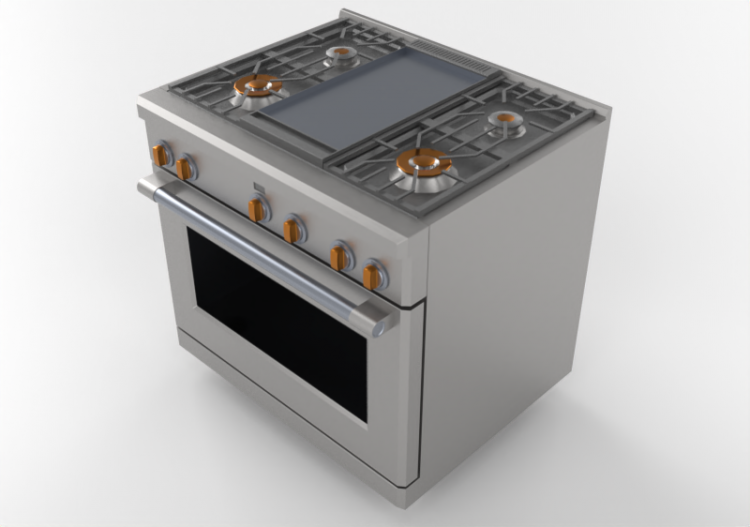Electroménagers 3D - Cuisine avec four – Monogram -...