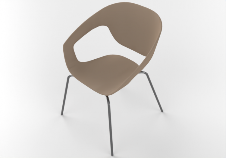 Sedie 3D - Sedia in plastica - Horm - Vad - ACCA software