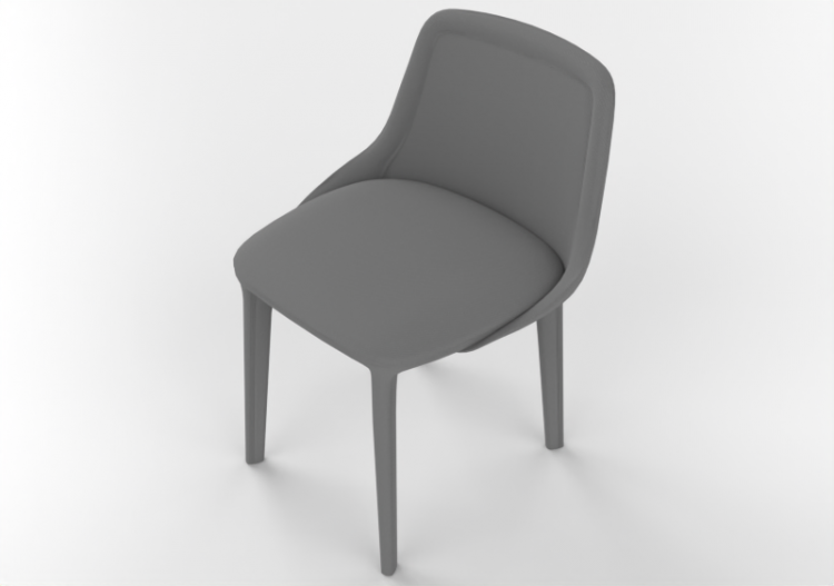 Chaises 3D - Chaise en tissu - Horm - Lepel - ACCA software