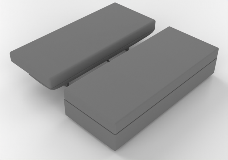 Divani 3D - Divano letto in tessuto - Horm - Vulcano - ACCA...