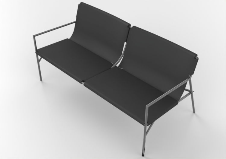 Divani 3D - Divano in cuoio - Horm - Tout le jour sofa -...