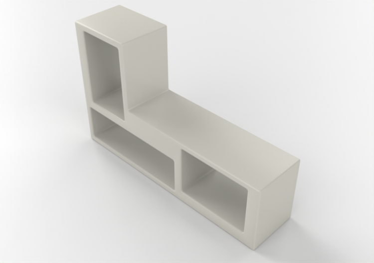 Librerie 3D - Libreria in plastica - Horm - Urban - ACCA...